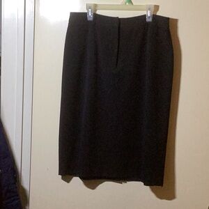 Black pencil skirt
